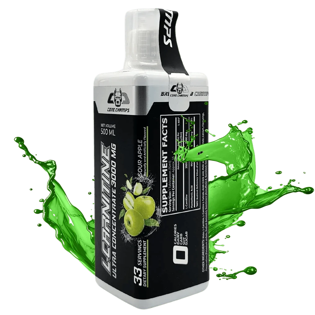 Core Champs L-Carnitine Liquid 3000 | 33 Servings - Image 2