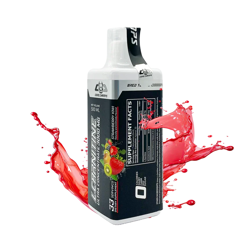 Core Champs L-Carnitine Liquid 3000 | 33 Servings - Image 1